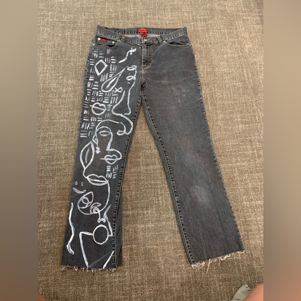 Artistic jeans